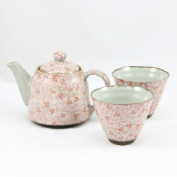 Kusa RED CONE Cup Japanese Tea for Two Set