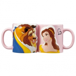 Pair Mugs Beauty and the Beast