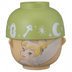 Double Sml Bowl Set Tinkerbell